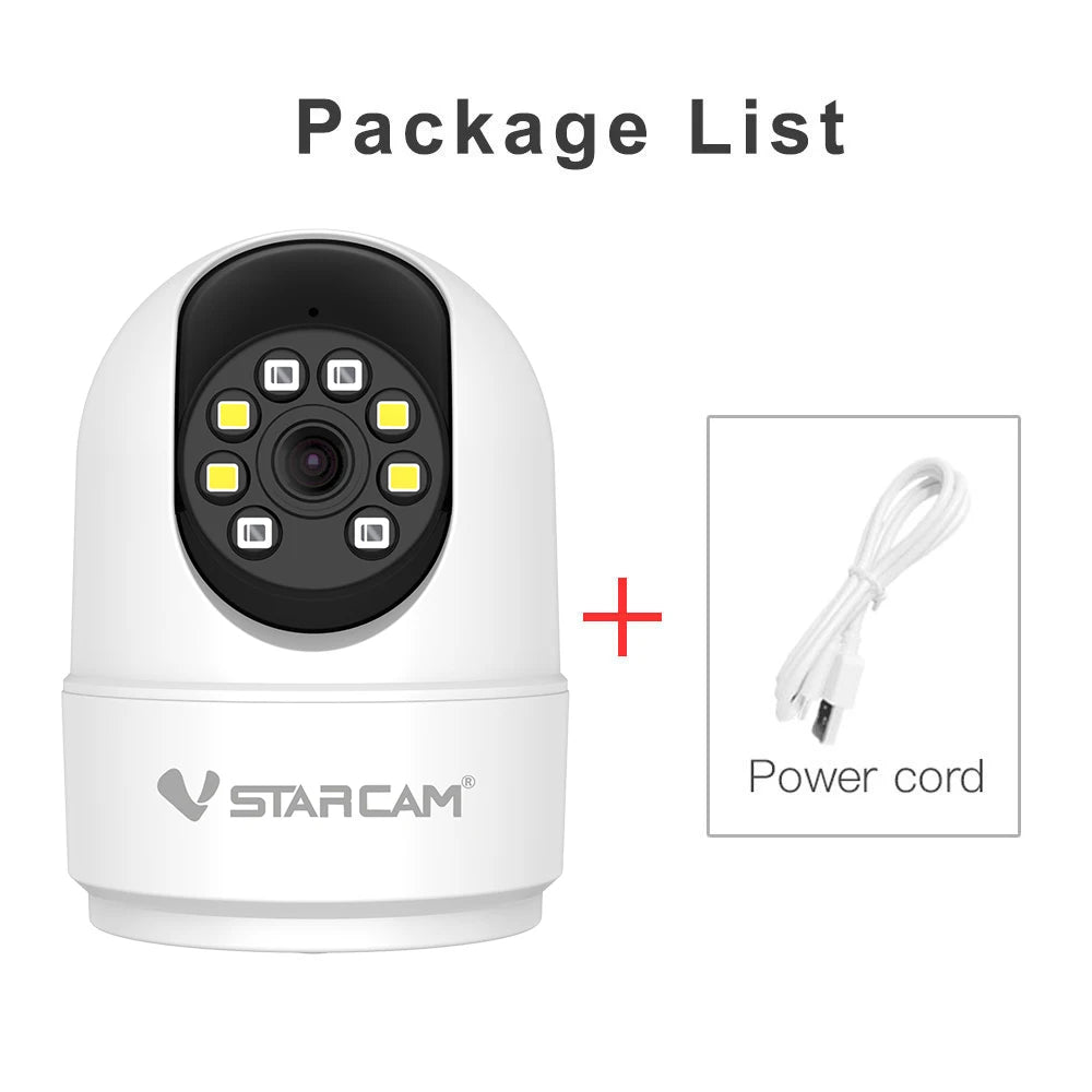 Vstarcam 5MP HD WiFi IP Camera Smart PT Security Protection Indoor Video Surveillance Camera Human Tracking Smart Home Pet Cam