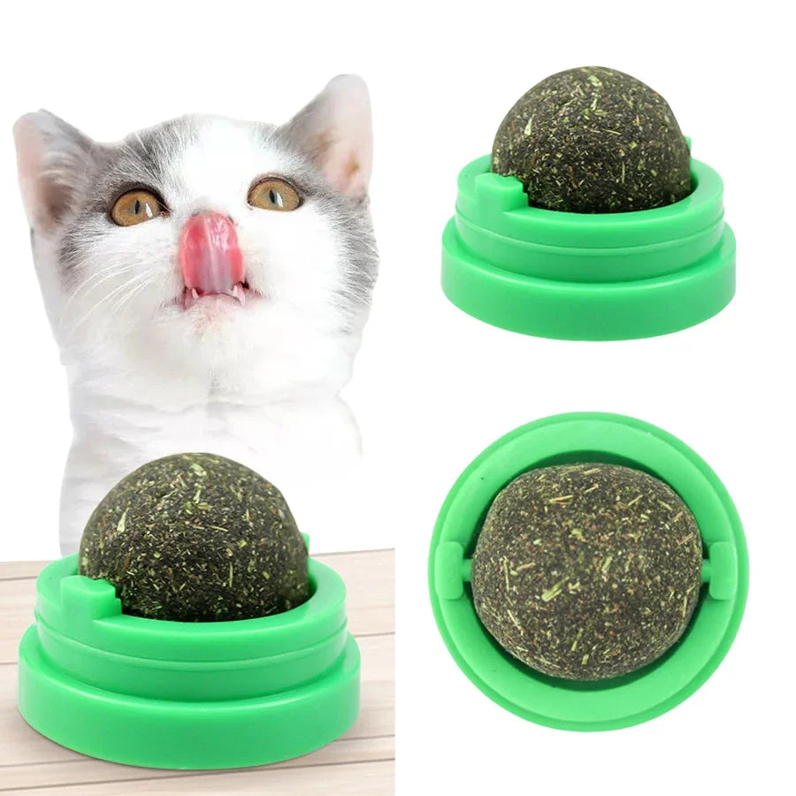 Spinning Catnip Mint Ball for Cats