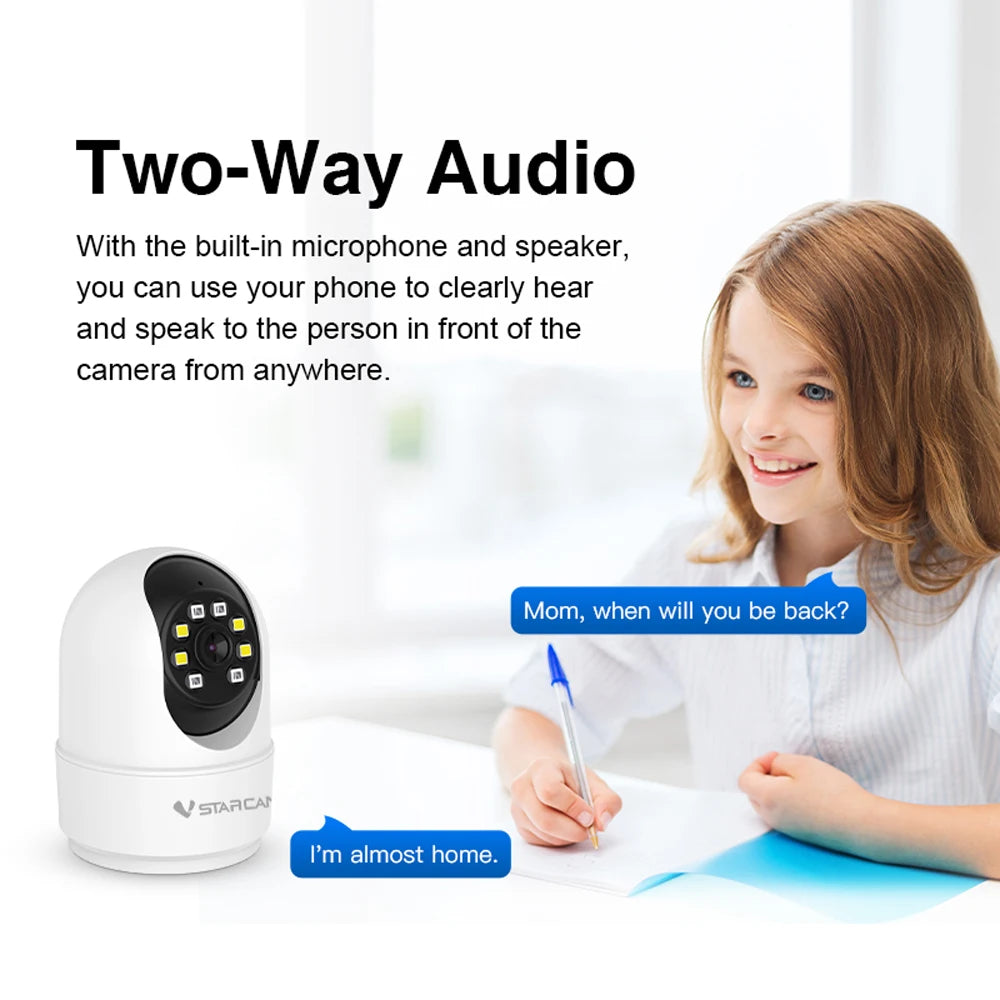 Vstarcam 5MP HD WiFi IP Camera Smart PT Security Protection Indoor Video Surveillance Camera Human Tracking Smart Home Pet Cam